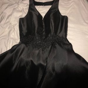 Black semi formal dress